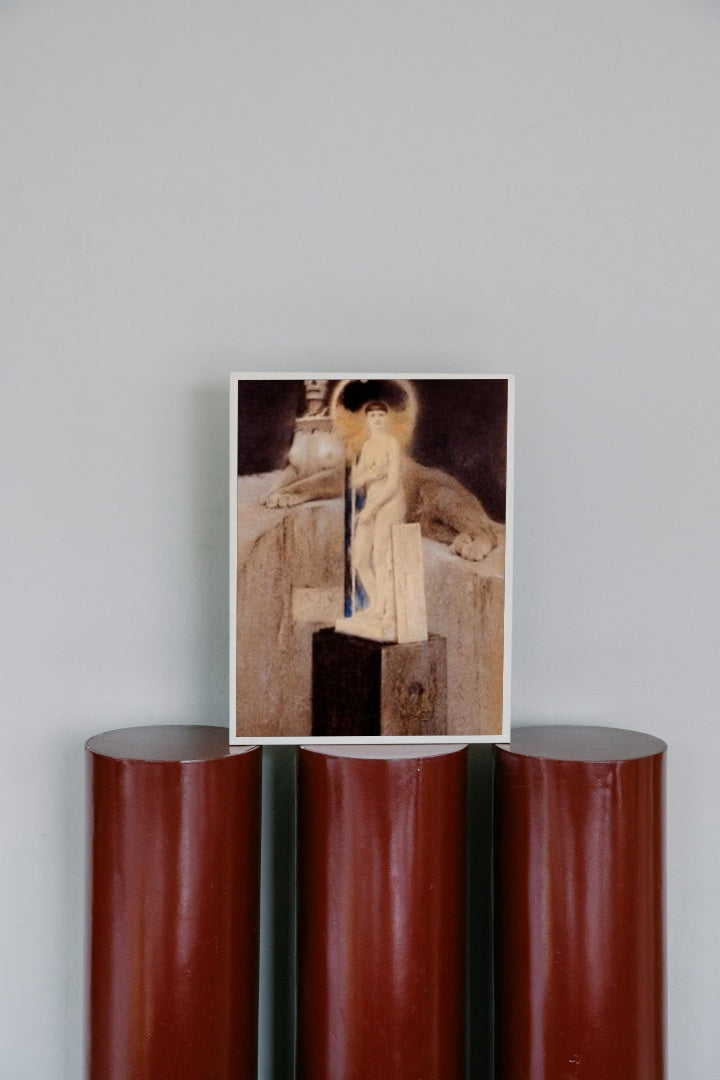 After Joséphin Péladan, The Supreme Vice by Fernand Khnopff Symbolism Art dated 1885