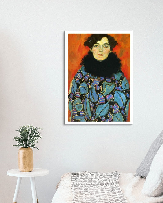 Portrait of Johanna Staude by Gustav Klimt Art Nouveau (Modern) Art dated 1918