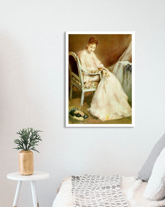 Women in White by Eva Gonzales Impressionism Art