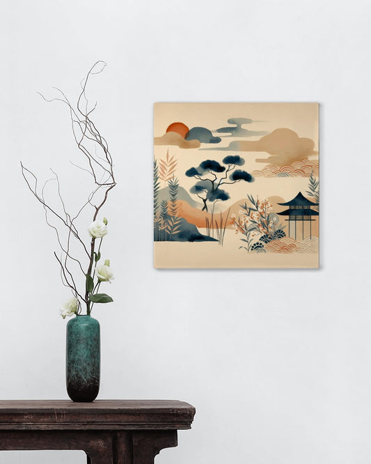 Serenum Nipponicum: Exquisite Modern Japanese Art with Subtle Hues