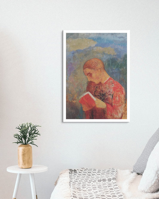 Alsace or reading monk by Odilon Redon Symbolism Art