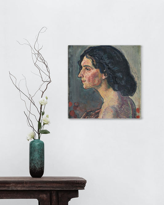 Giulia Leonardi by Ferdinand Hodler Art Nouveau (Modern) Art dated 1910