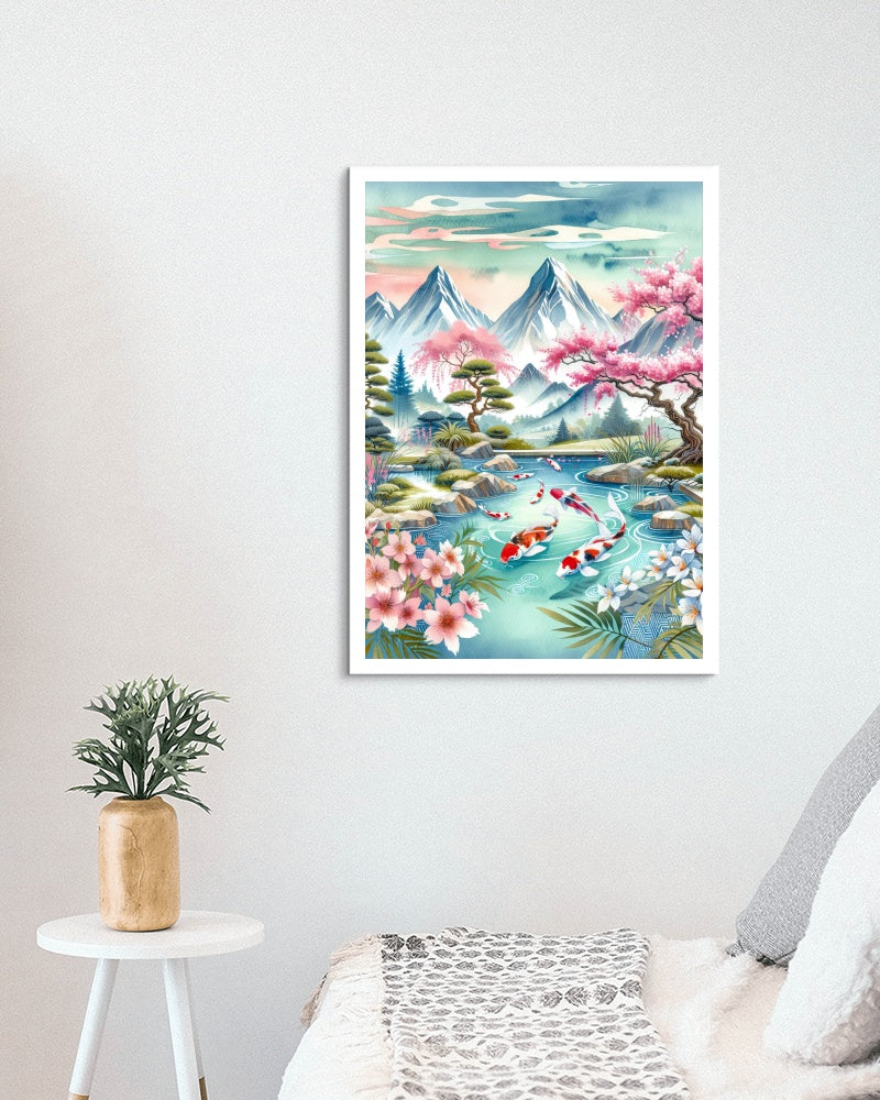 Auroral Nipponica Splendida: Modern Watercolor Japanese Art