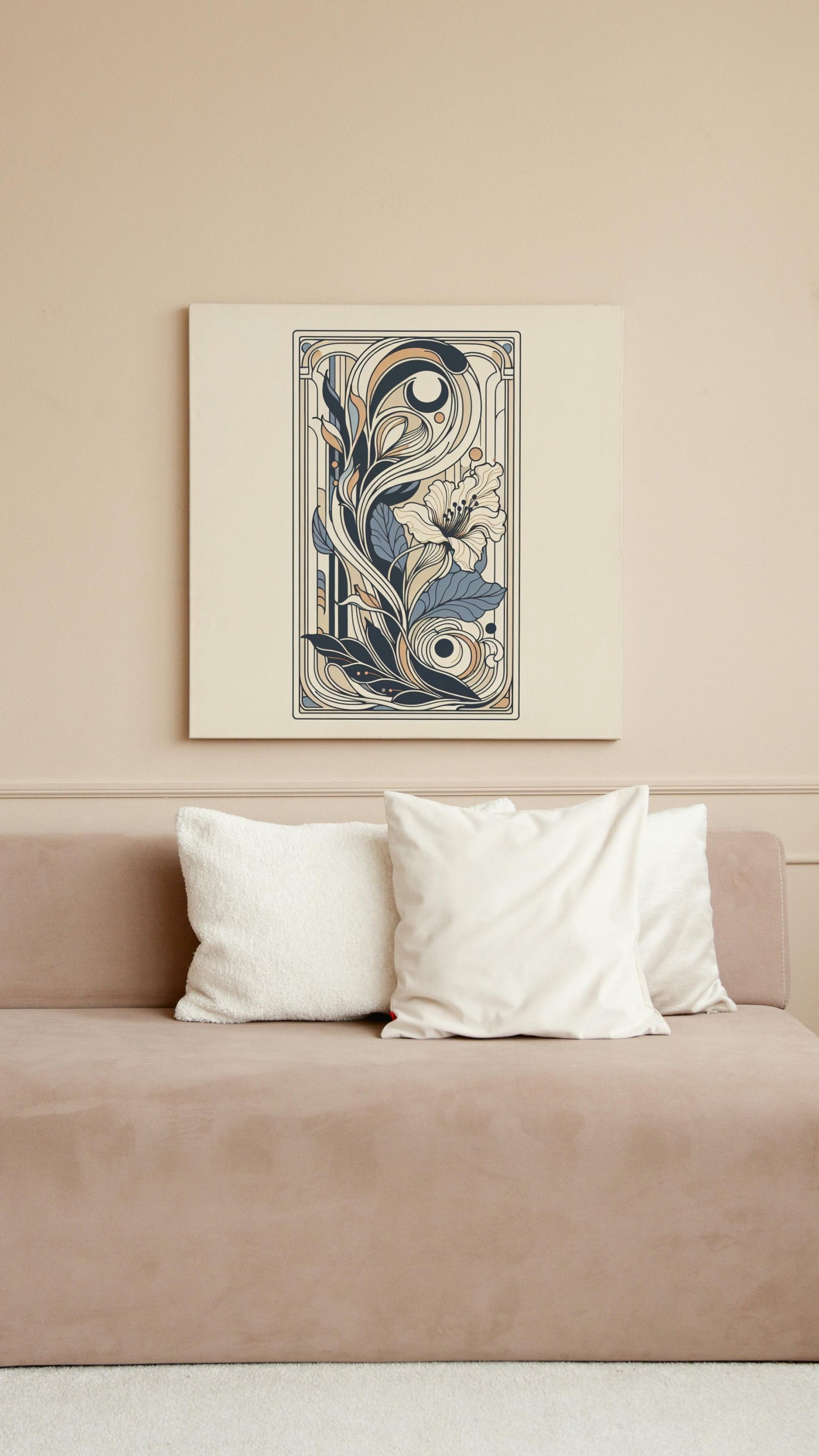 Elysian Prashanta Art Nouveau Tapestry