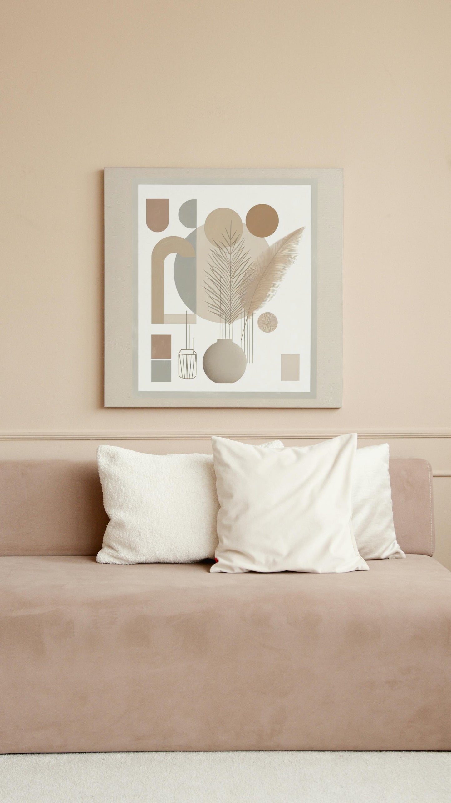 Serene Tranquility Boho Art