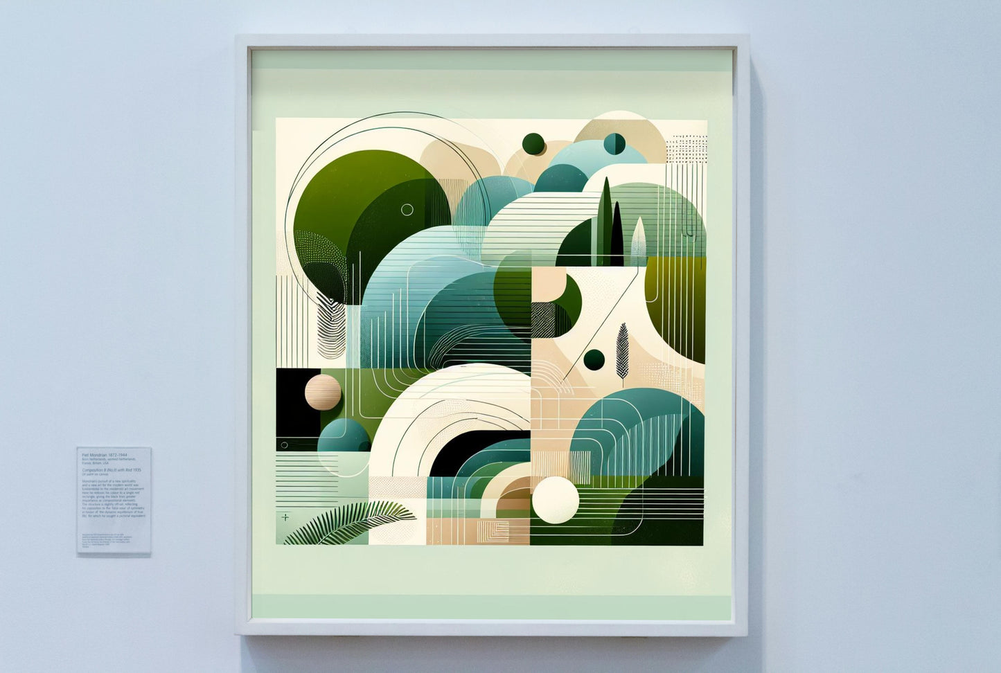 Serene Simplicity: Modern Abstract Art