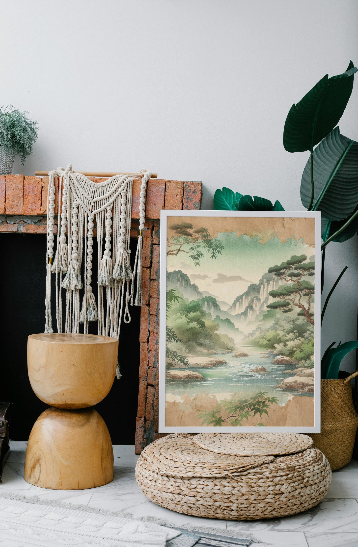 Serenum Natura Japanese Watercolor Art