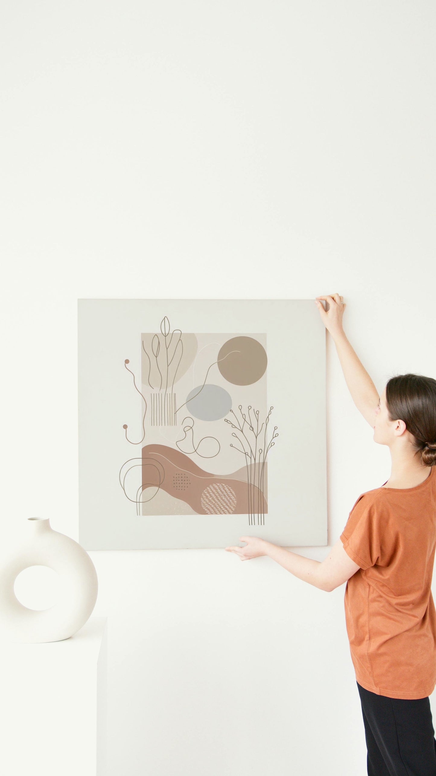 Boho Serenity 2: Modern Minimalist Wall Art