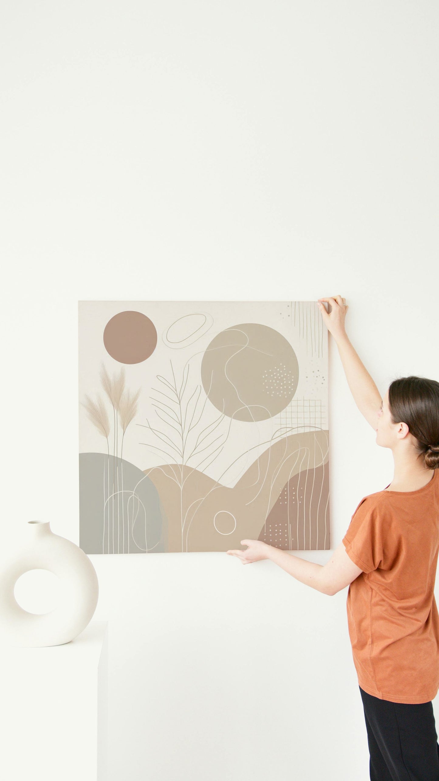 Boho Serenity 4: Modern Minimalist Wall Art