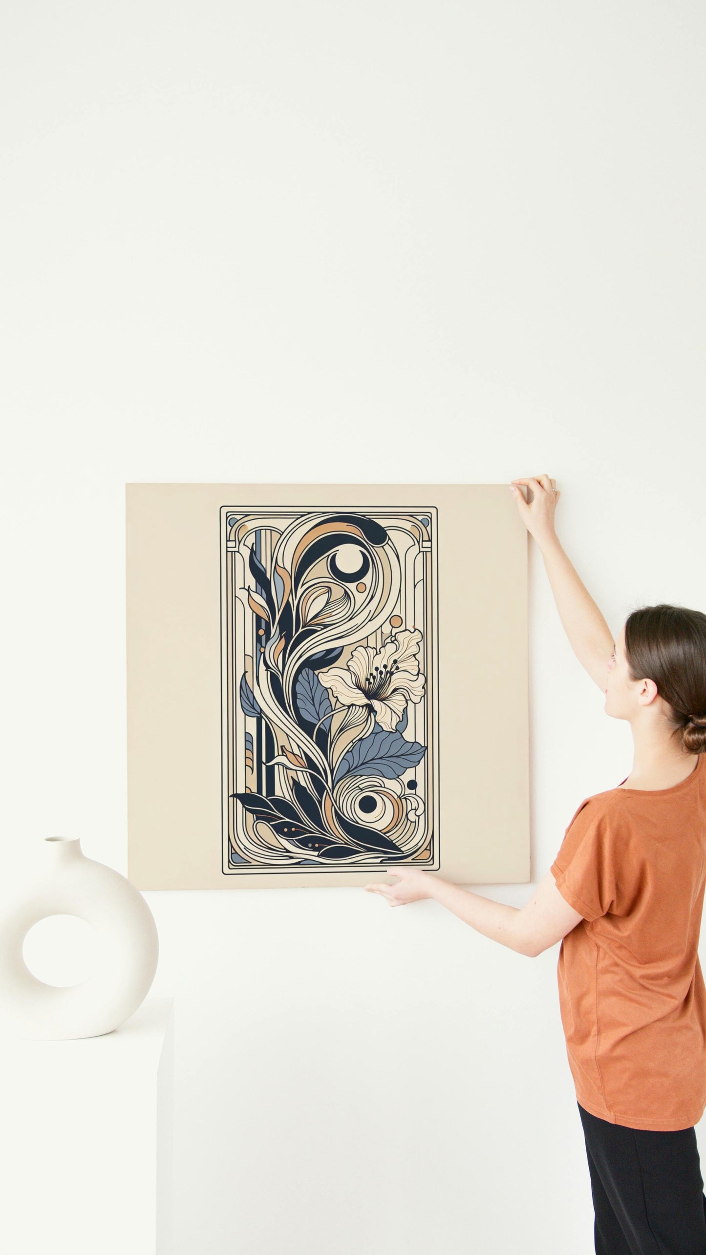 Elysian Prashanta Art Nouveau Tapestry