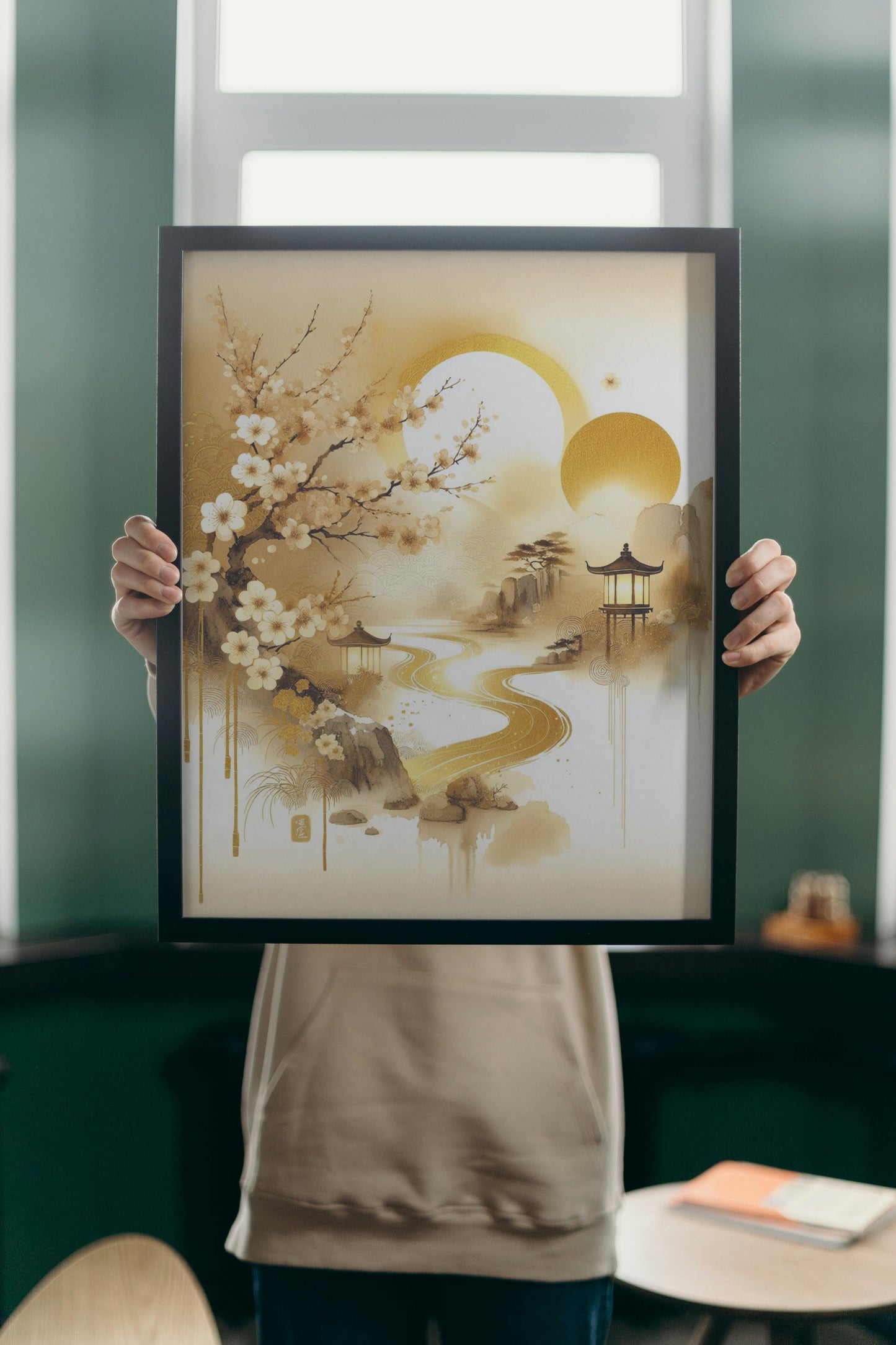 Aureum Nalin Japanese Watercolor Art