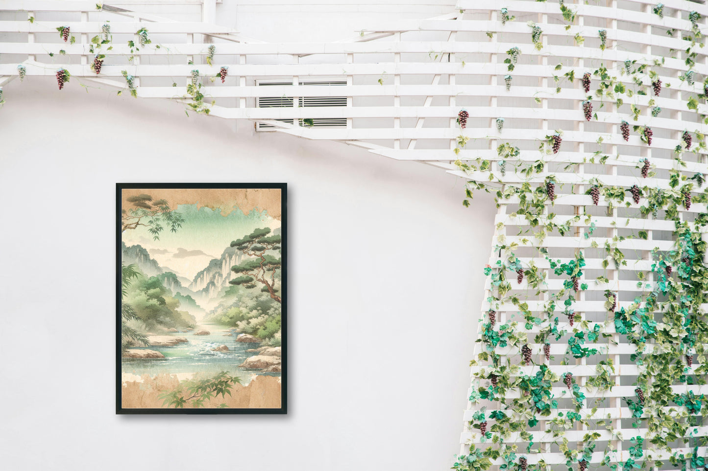 Serenum Natura Japanese Watercolor Art