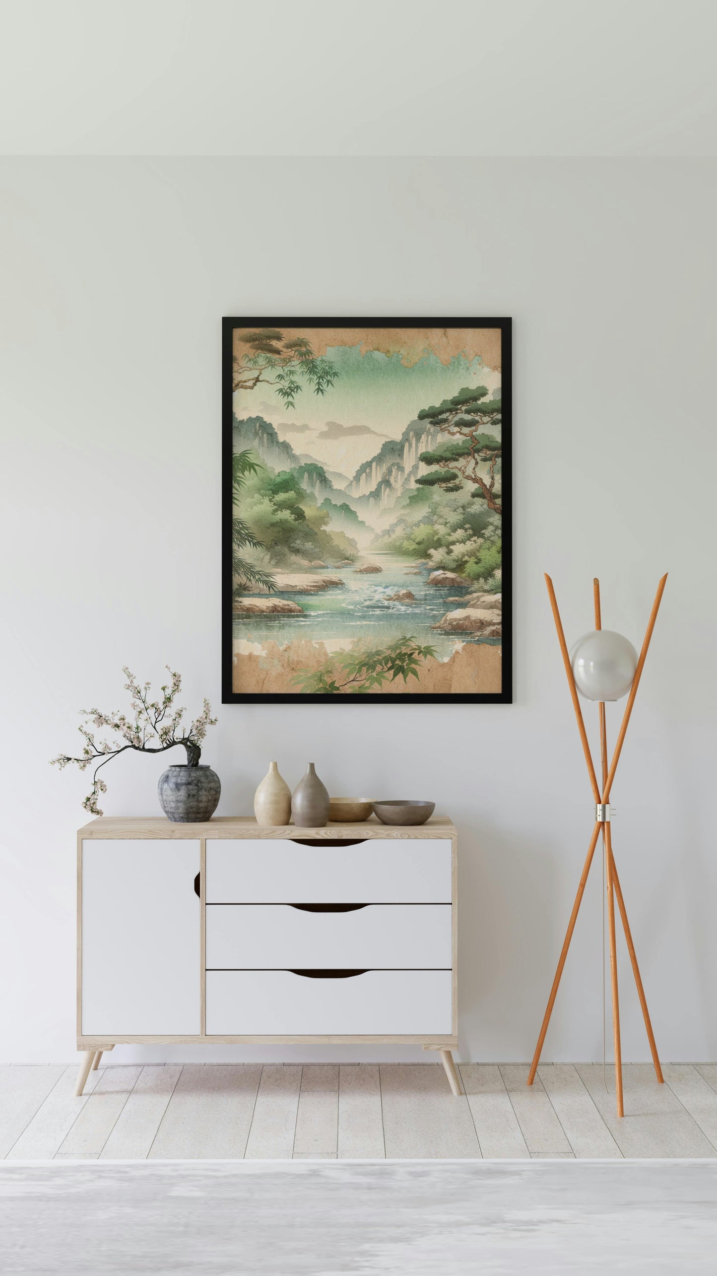 Serenum Natura Japanese Watercolor Art