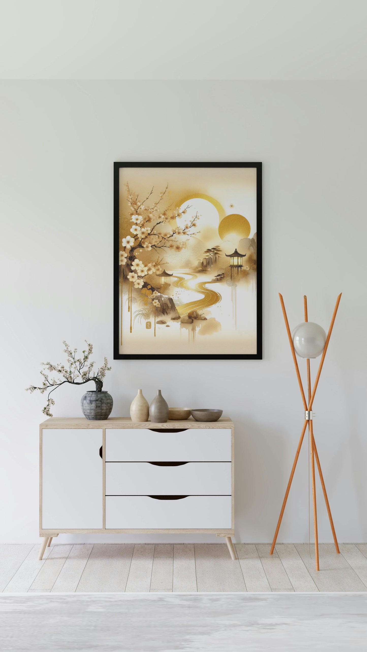 Aureum Nalin Japanese Watercolor Art