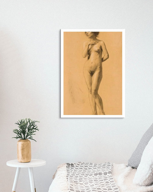 Female nude by Paul Mathiopoulos Realism Art