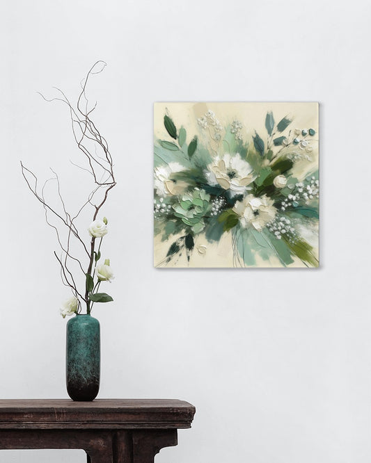 Pulchritudinous Vipulina Floral Oilpainting Art