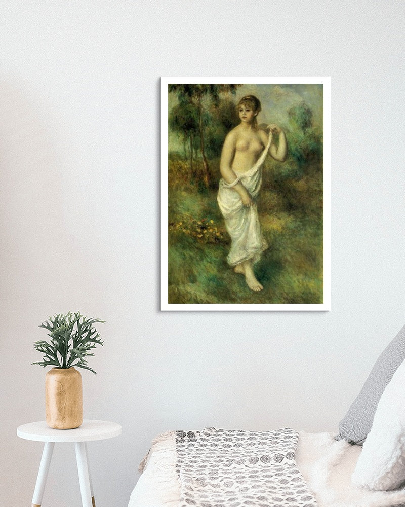 Bather by Pierre-Auguste Renoir Impressionism Art dated 1887