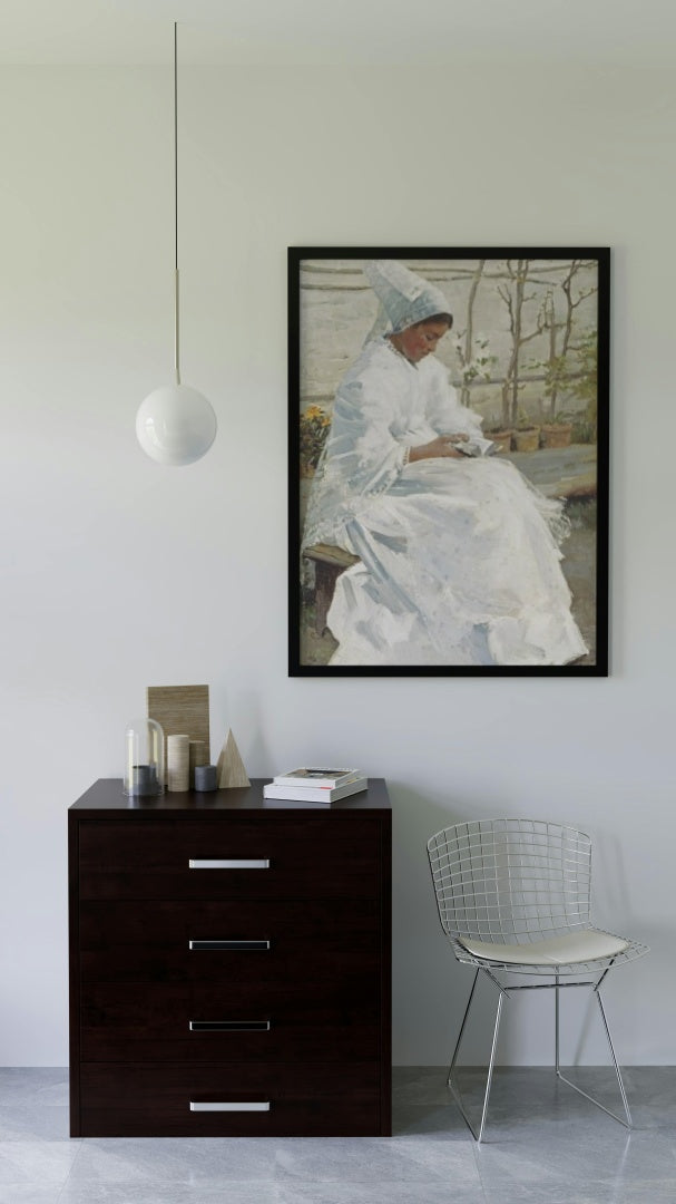 Communion Day by Edward E. Simmons Realism Art