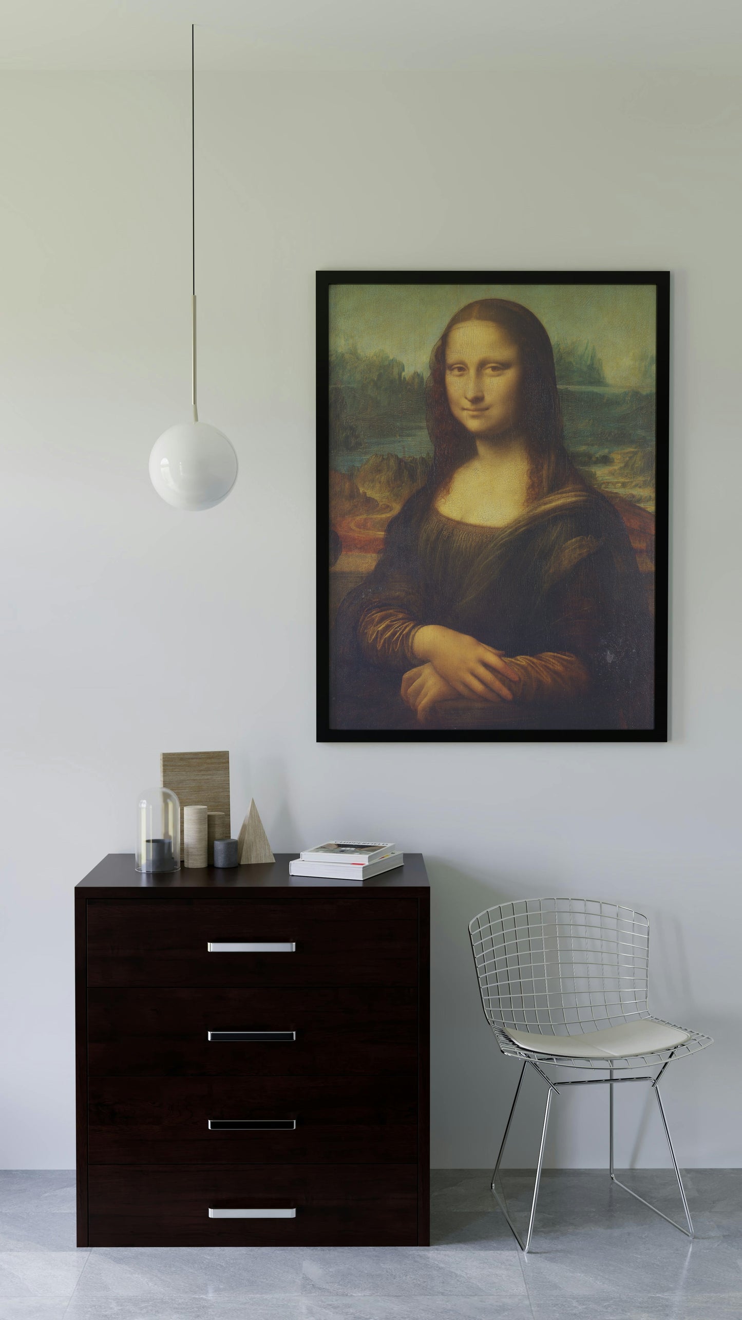 Monalisa - Reprint of Leonardo Da Vinci's Masterpiece