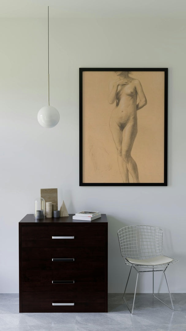 Female nude by Paul Mathiopoulos Realism Art