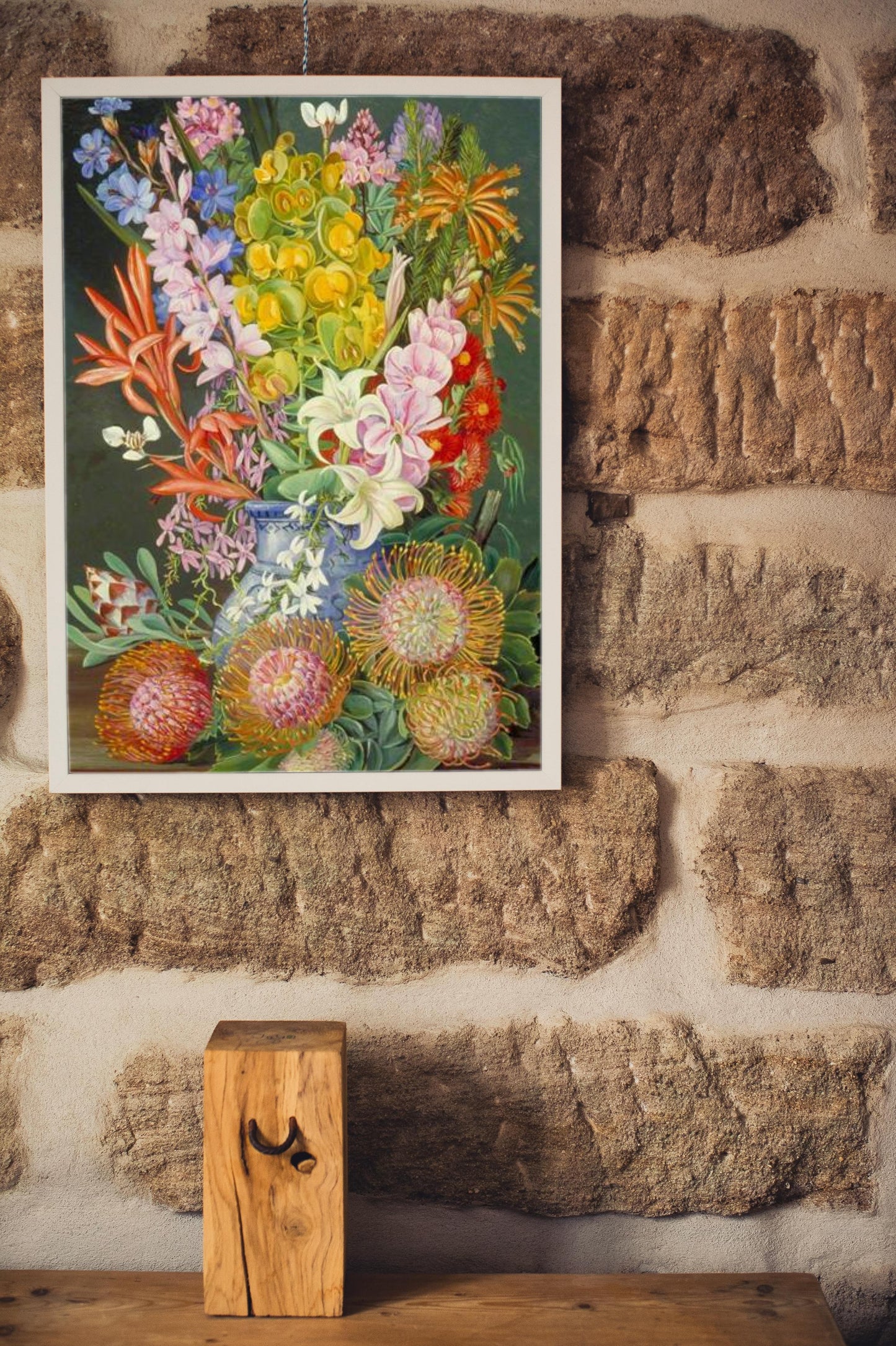 Wild Flowers of Ceres, South Africa by Marianne North Naturalism Art dated 1882