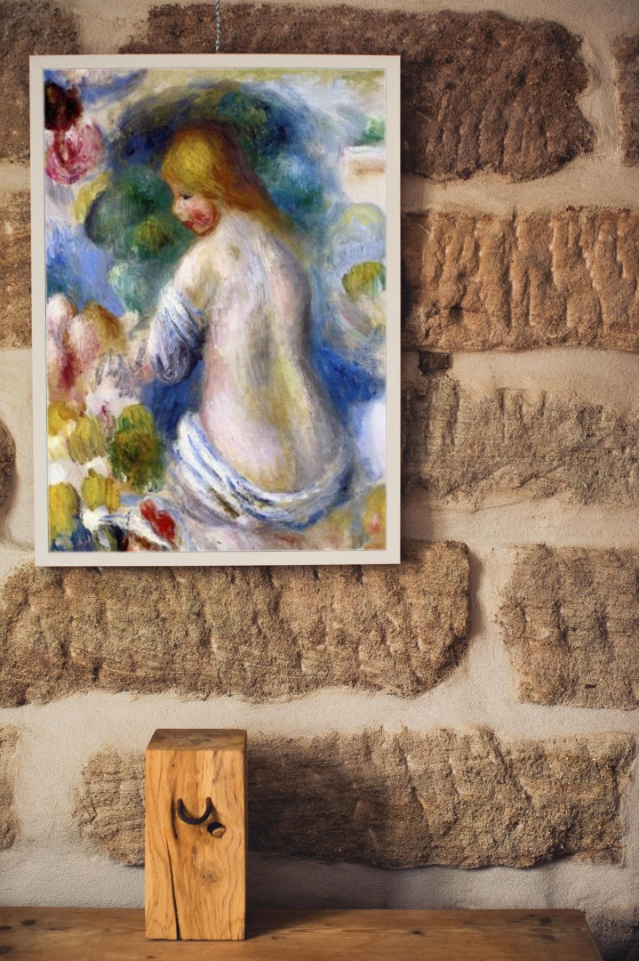 Woman&#39;s Nude Torso by Pierre-Auguste Renoir Impressionism Art