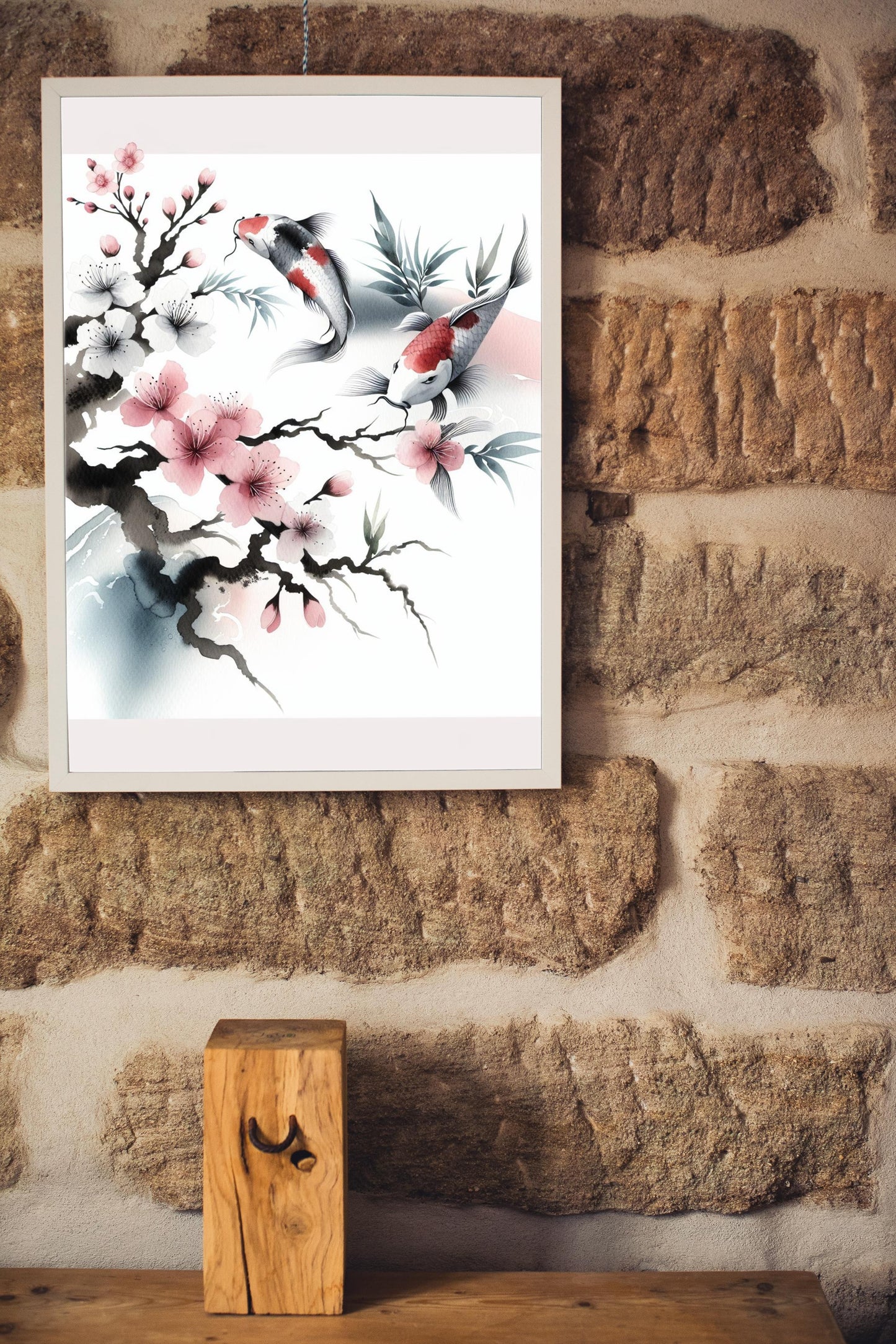 Elysian Ananda Sakura: Japanese Watercolor Serenity