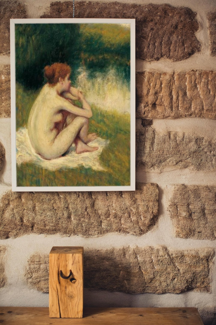 After Bath by Federico Zandomeneghi Impressionism Art