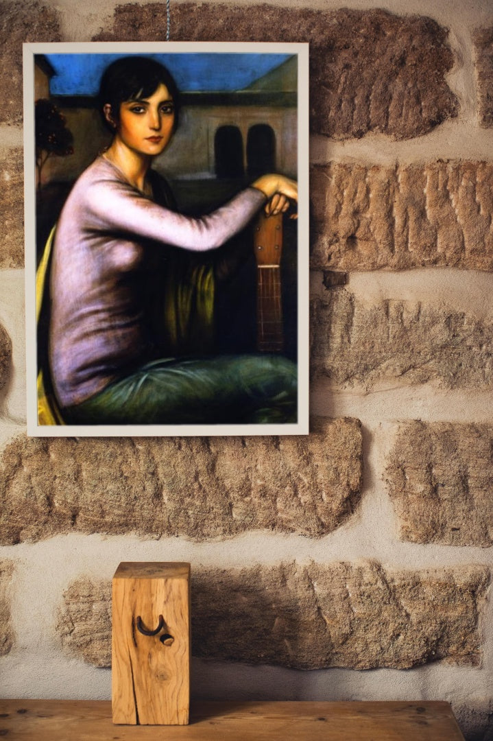 Tristeza Andaluza by Julio Romero de Torres Realism Art