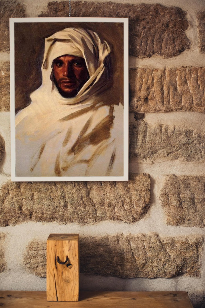 A Bedouin Arab by John Singer Sargent Realism Art dated 1891