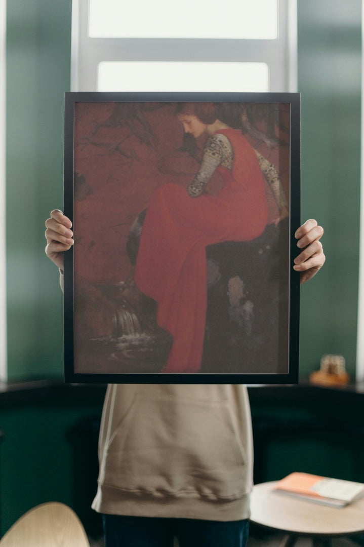 Melisande by Marianne Stokes Art Nouveau (Modern) Art