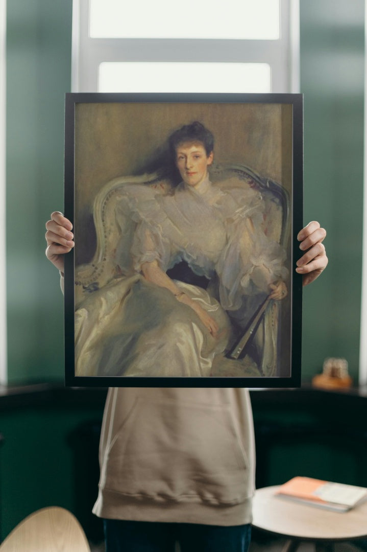 Mrs. Ian Hamilton (Jean Muir) by John Singer Sargent Realism Art dated 1896