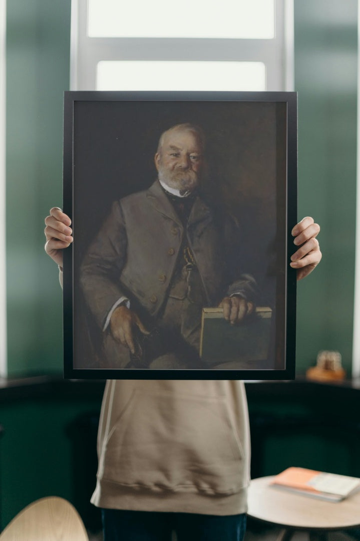 The Hon. Henry Gullett MLC by Julian Ashton Realism Art dated 1905