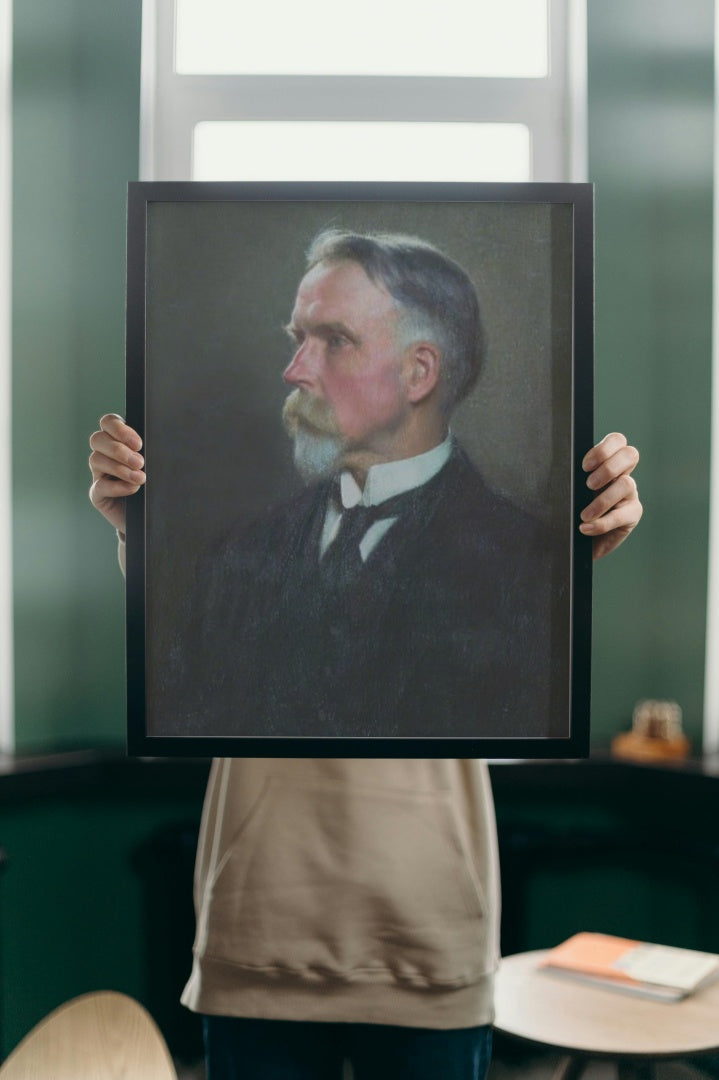 John D. Binns by William Logsdail Realism Art dated 1918