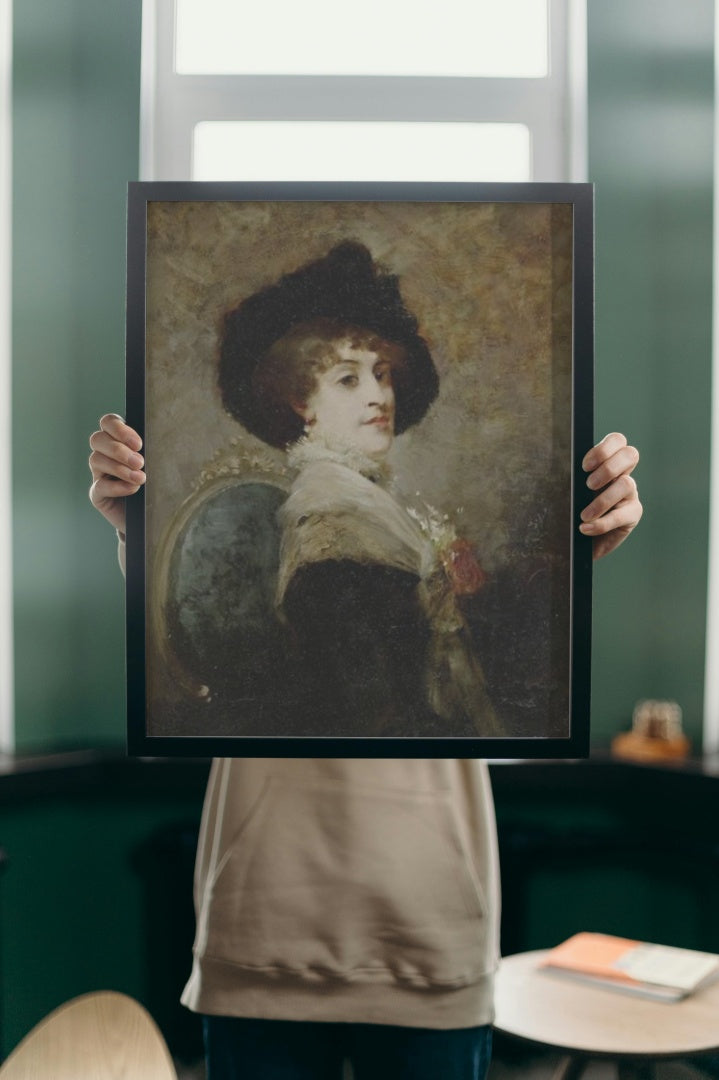 Portrait of a Parisian Lady by Louise Abb&#233;ma