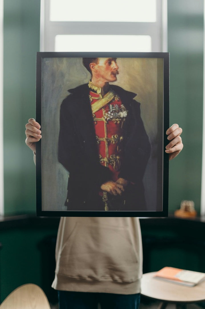 Colonel Ian Hamilton by John Singer Sargent Realism Art dated 1898