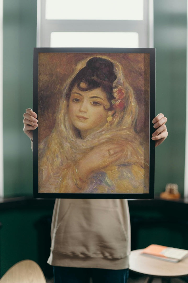 Algerian Woman by Pierre-Auguste Renoir Impressionism Art dated 1881