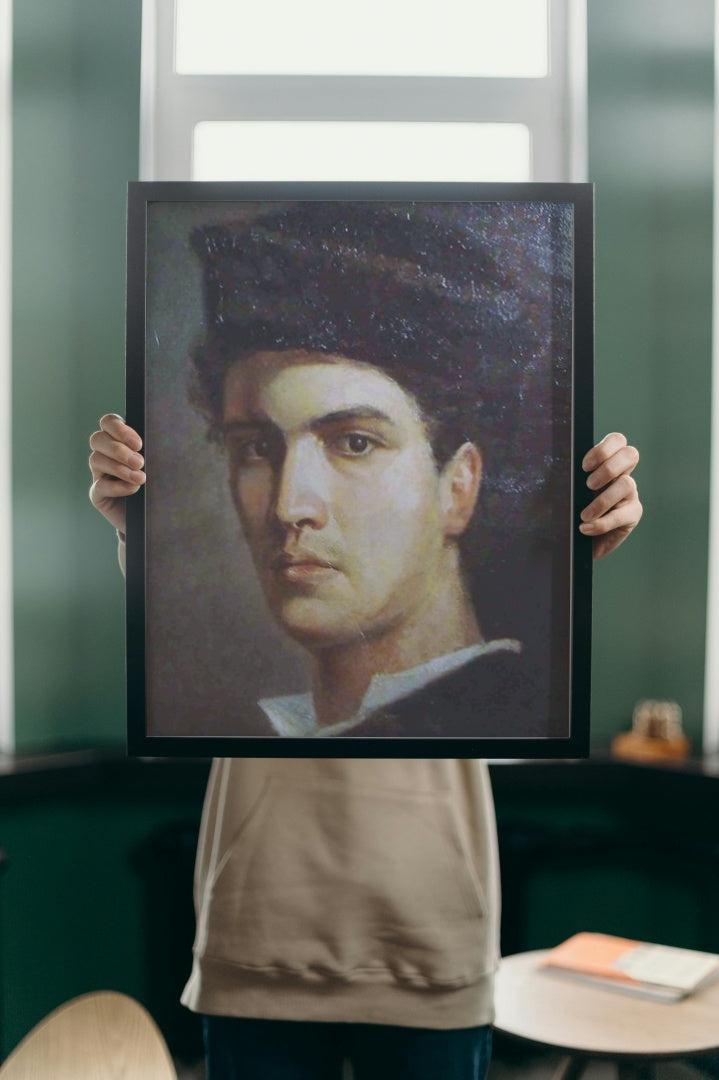 Self-Portrait by Ioannis Altamouras Realism Art