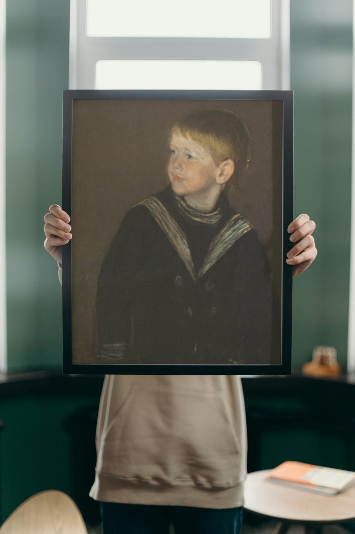 The Sailor Boy Gardener Cassatt by Mary Cassatt Realism Art dated 1892