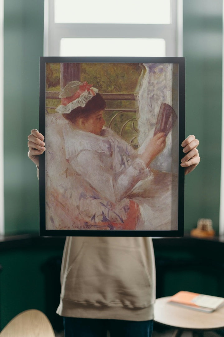 The Reader by Mary Cassatt Realism Art dated 1878