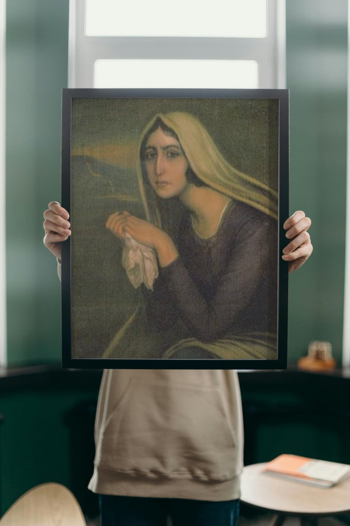 Dolorosa by Julio Romero de Torres Realism Art dated 1919