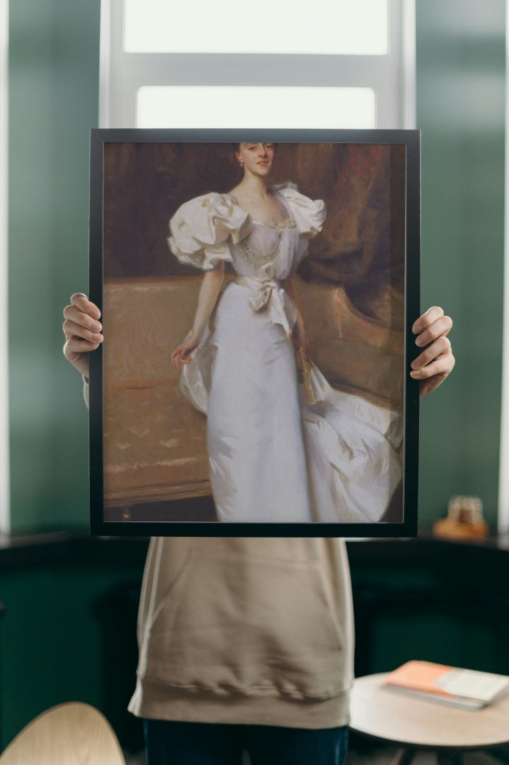 Portrait of the Countess of Clary Aldringen by John Singer Sargent Realism Art dated 1896