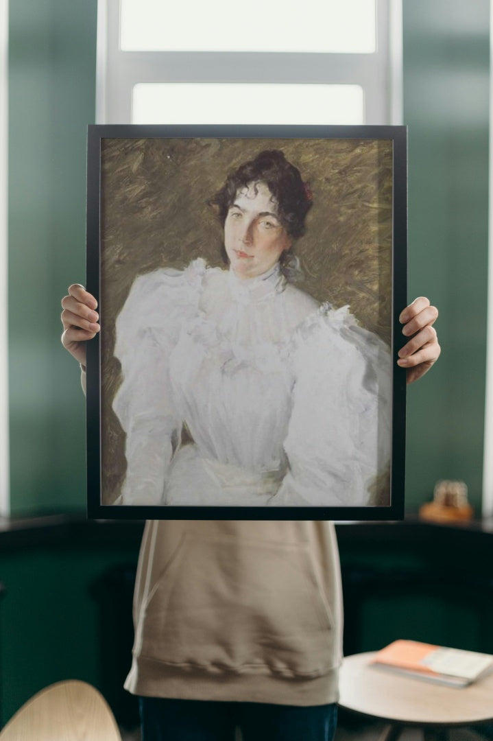 Portrait of Virginia Gerson by William Merritt Chase Impressionism Art