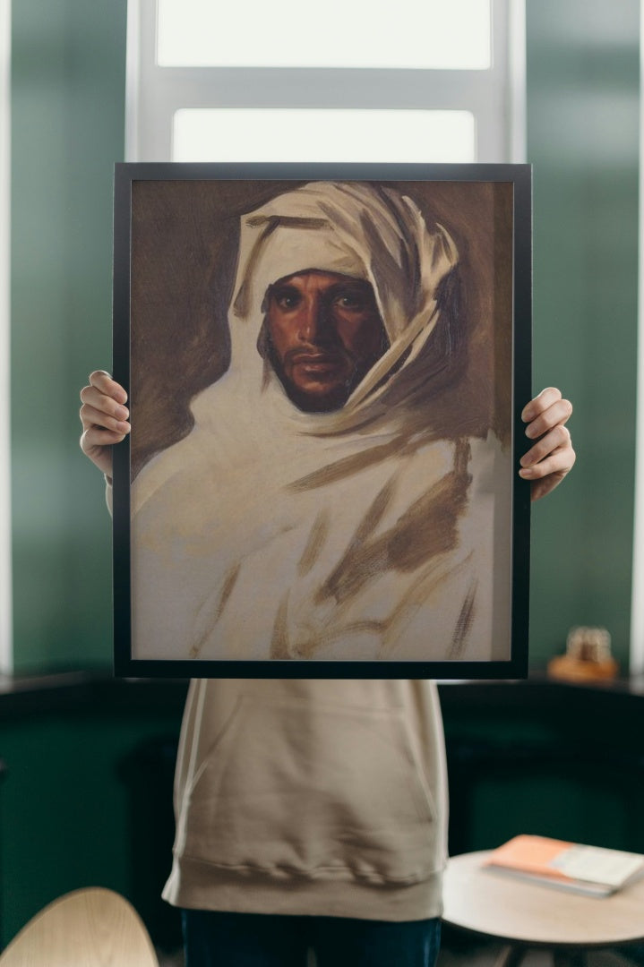 A Bedouin Arab by John Singer Sargent Realism Art dated 1891