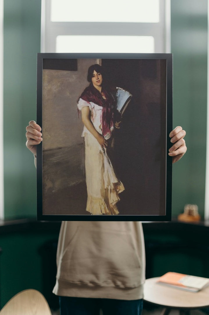 A Venetian woman by John Singer Sargent Realism Art dated 1882