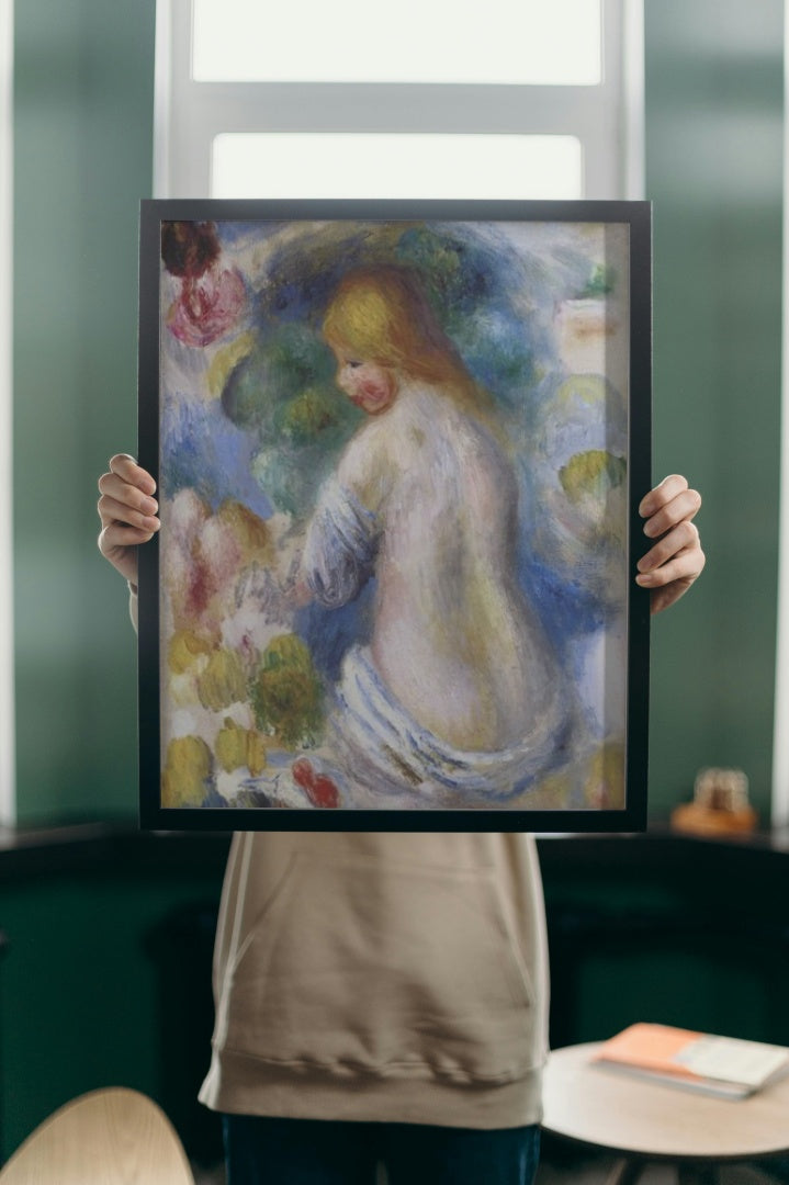 Woman&#39;s Nude Torso by Pierre-Auguste Renoir Impressionism Art