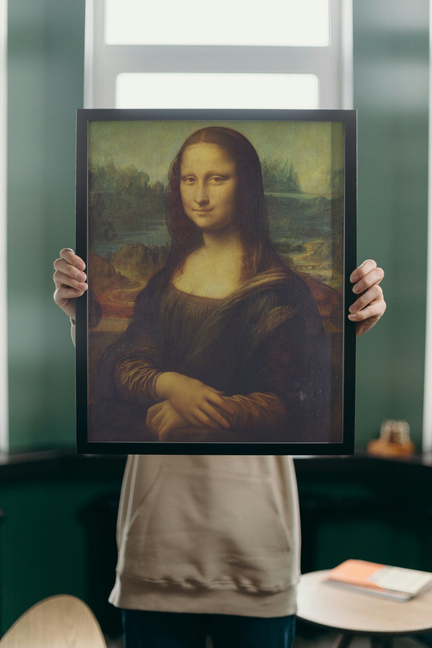 Monalisa - Reprint of Leonardo Da Vinci's Masterpiece