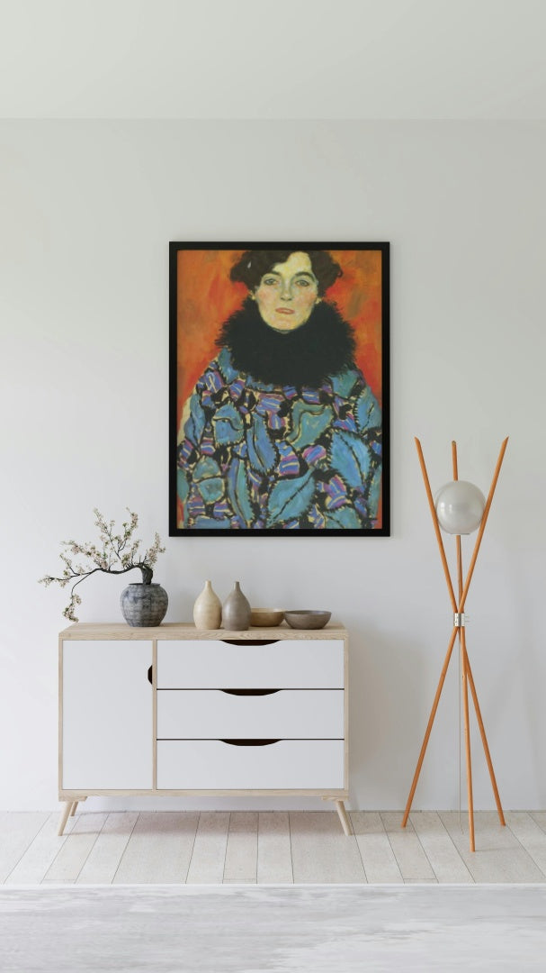 Portrait of Johanna Staude by Gustav Klimt Art Nouveau (Modern) Art dated 1918