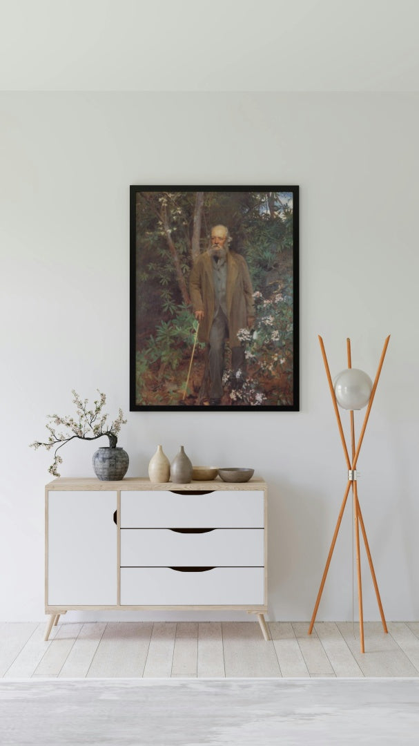 Frederick Law Olmsted by John Singer Sargent Realism Art dated 1895