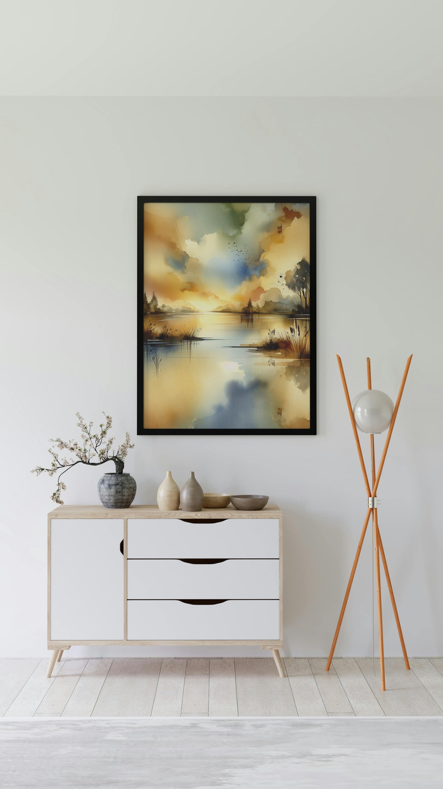 Aureum Vistaram Serene Landscape Art